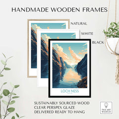 Loch Ness Print Modern