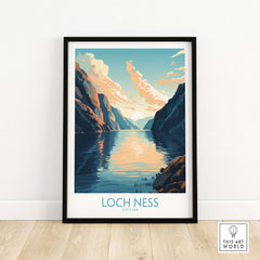 Loch Ness Print Modern