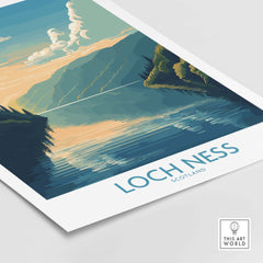 Loch Ness Wall Art