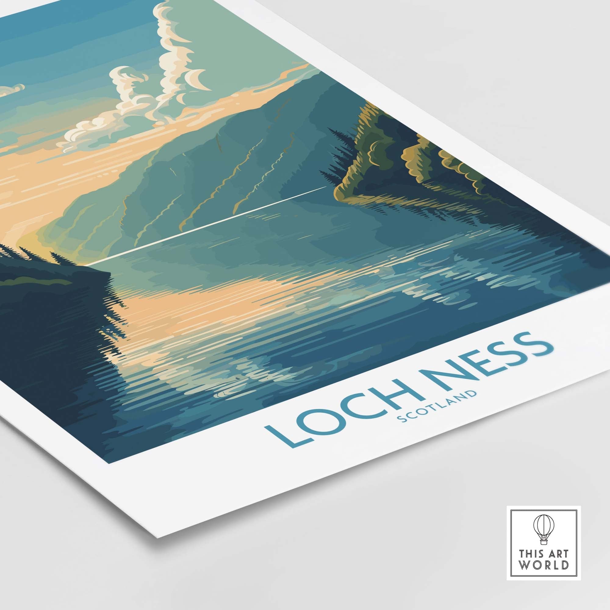 Loch Ness Wall Art
