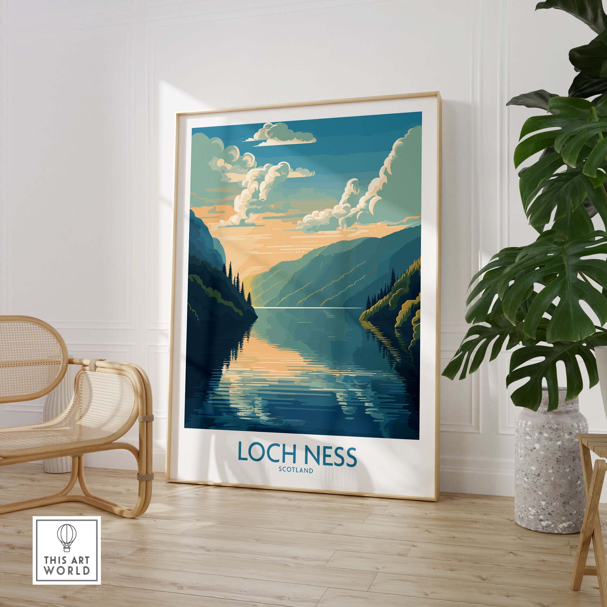 Loch Ness Wall Art