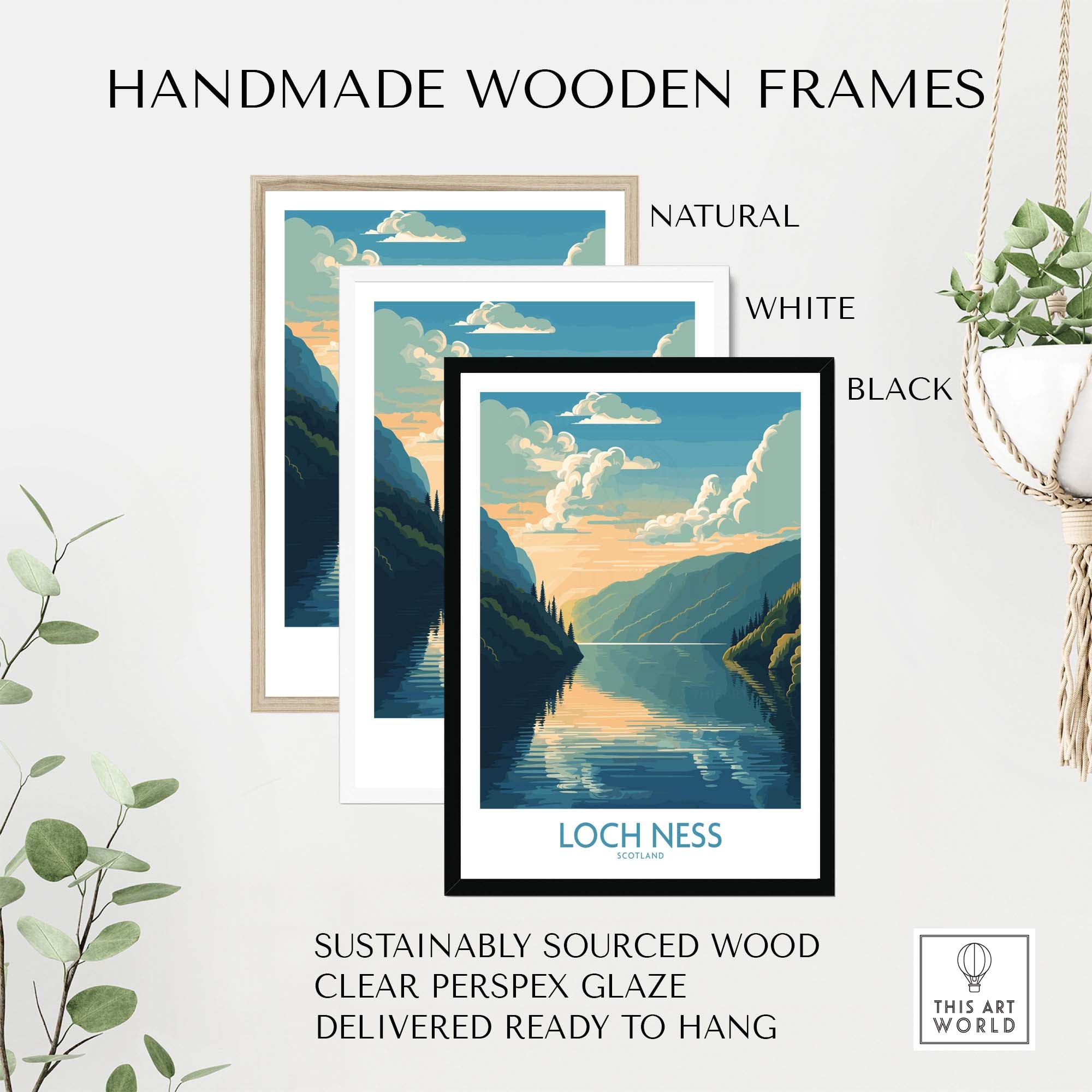 Loch Ness Wall Art