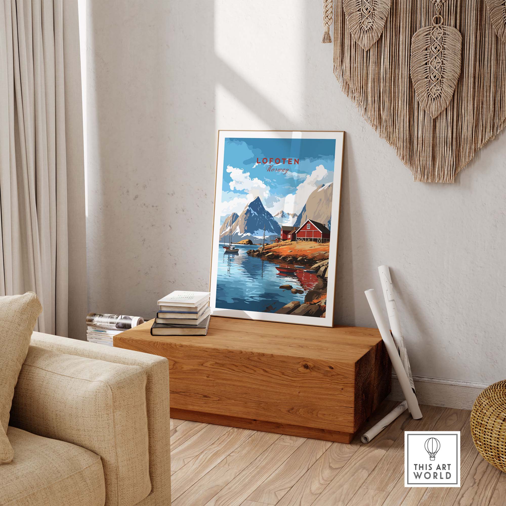 Lofoten Islands Poster