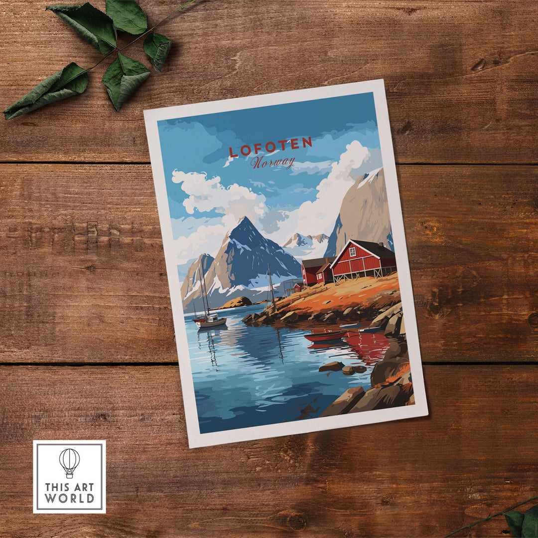 Lofoten Islands Poster