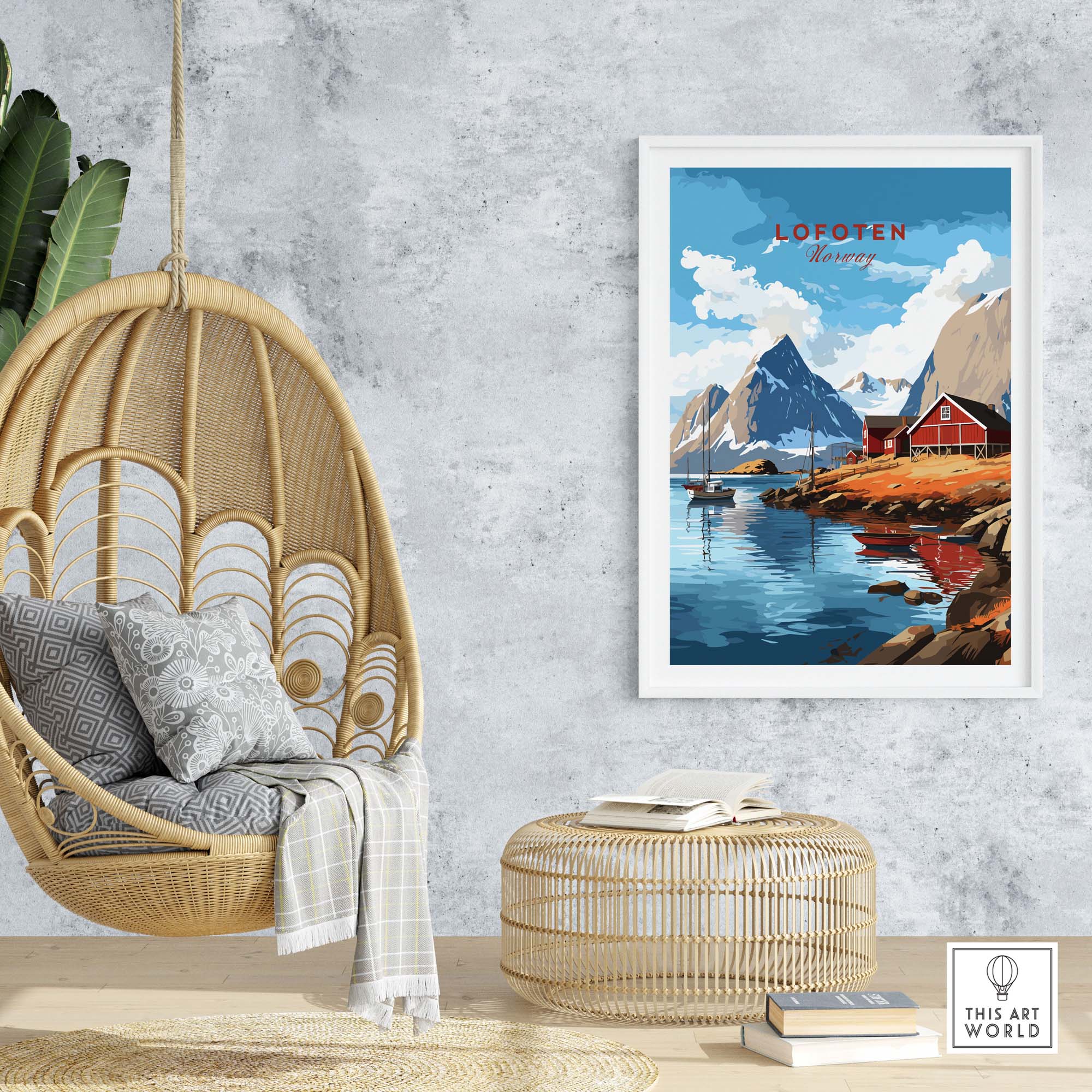 Lofoten Islands Poster