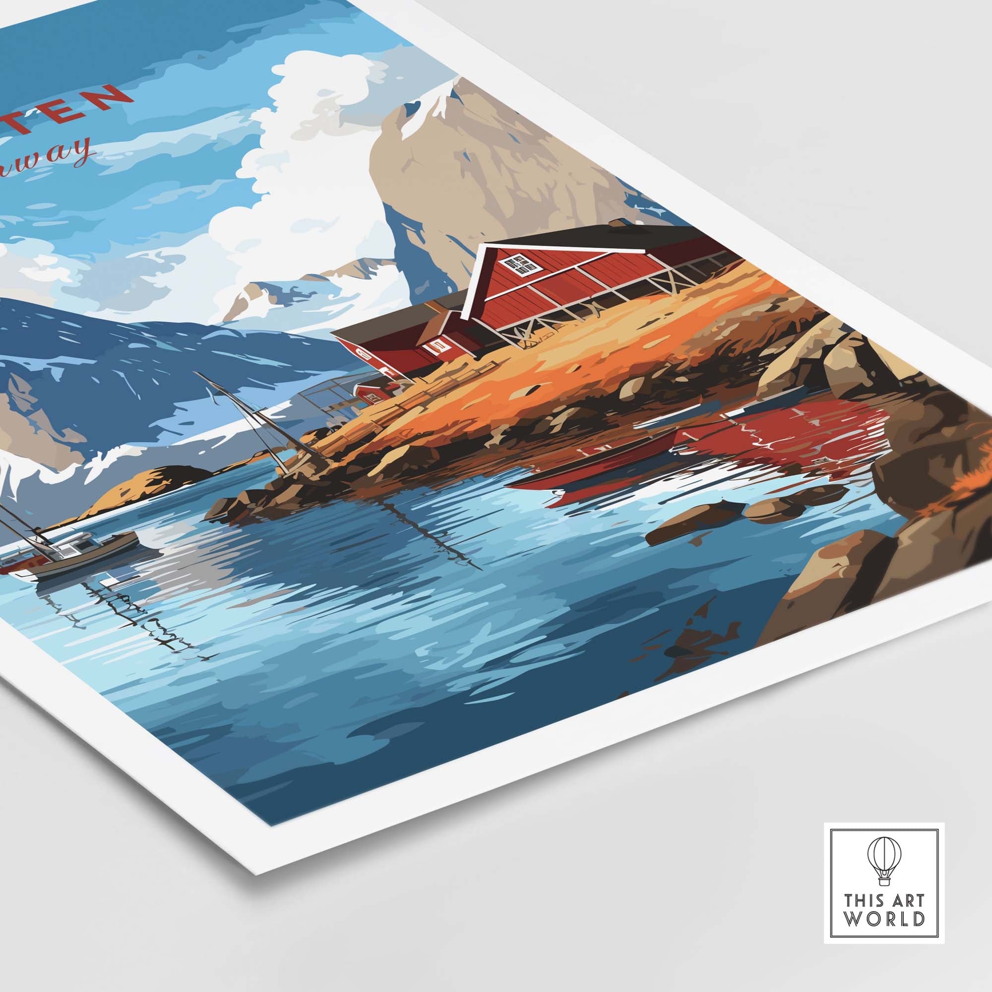 Lofoten Islands Poster
