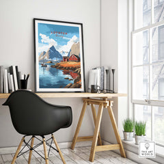 Lofoten Islands Poster