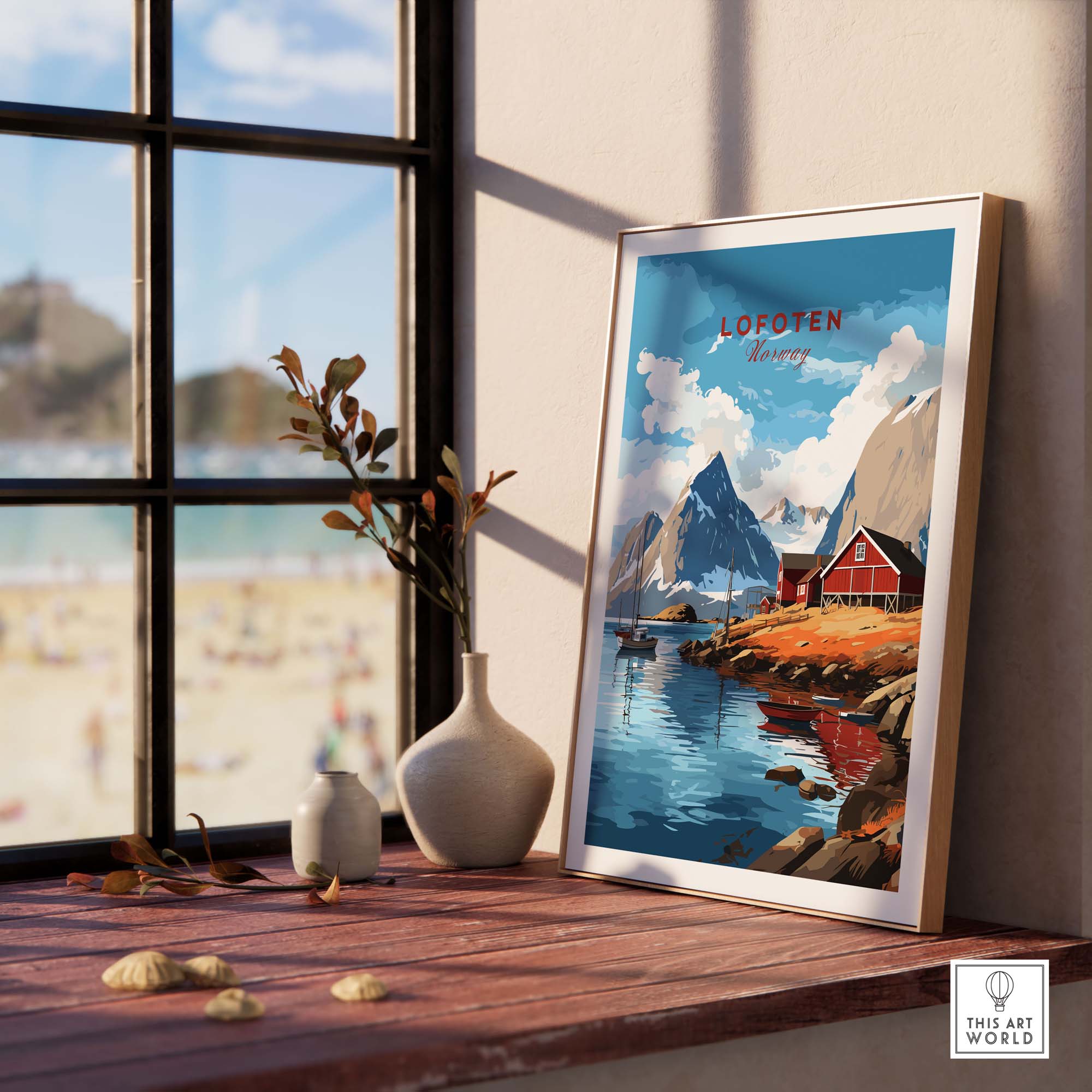 Lofoten Islands Poster