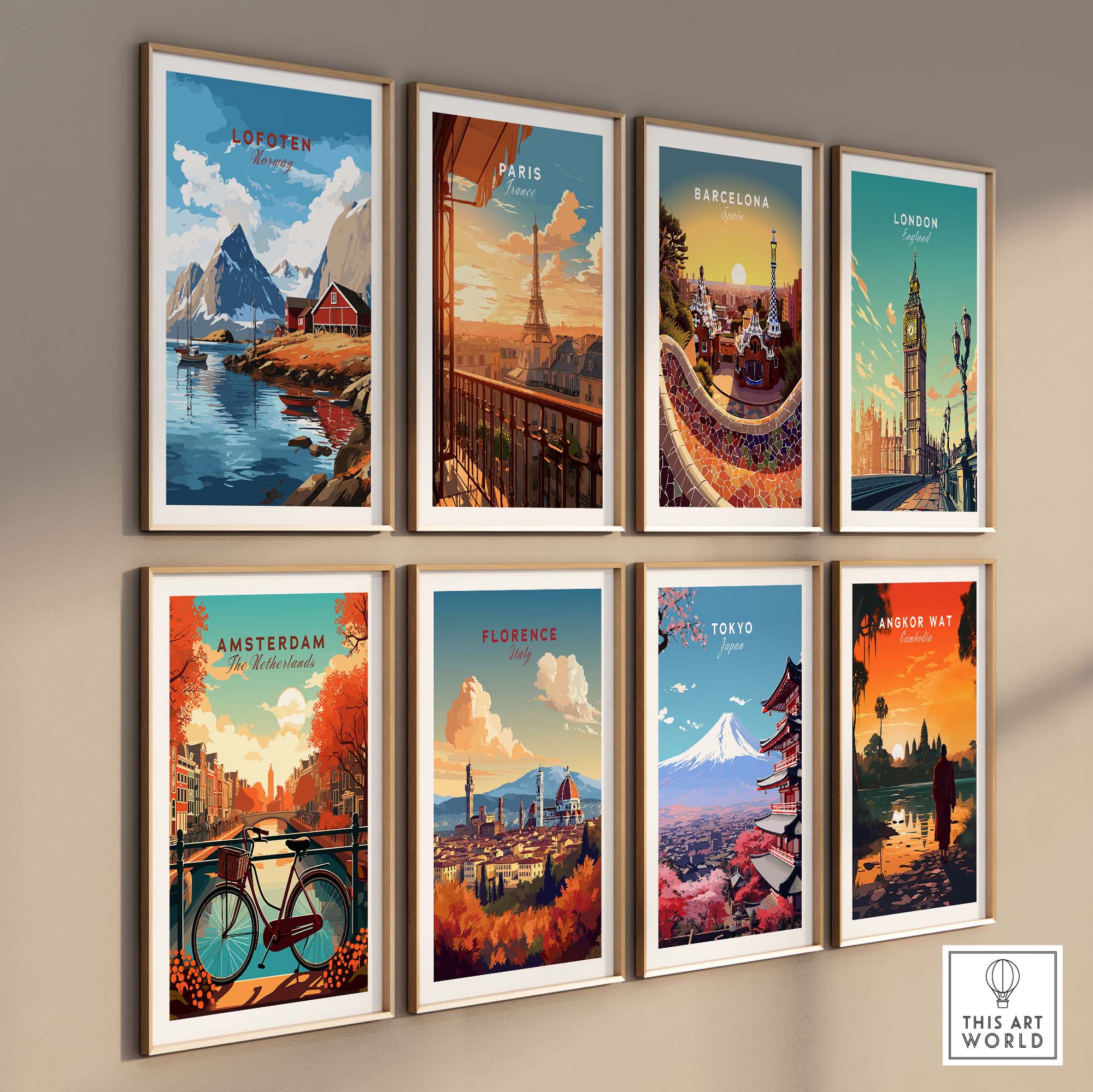 Lofoten Islands Poster