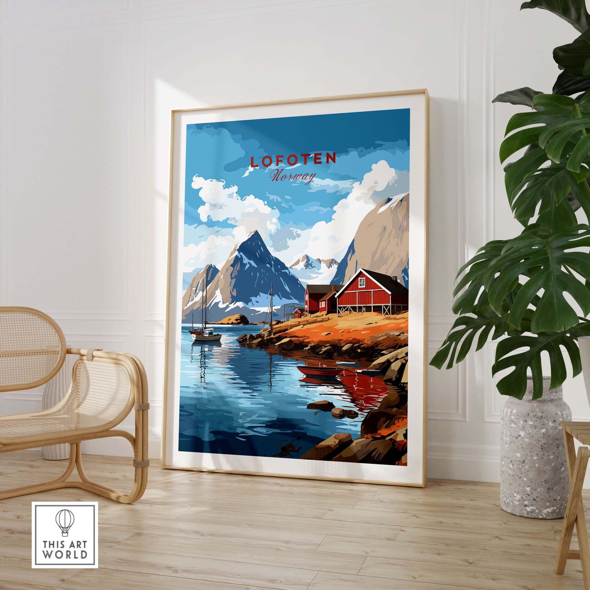Lofoten Islands Poster