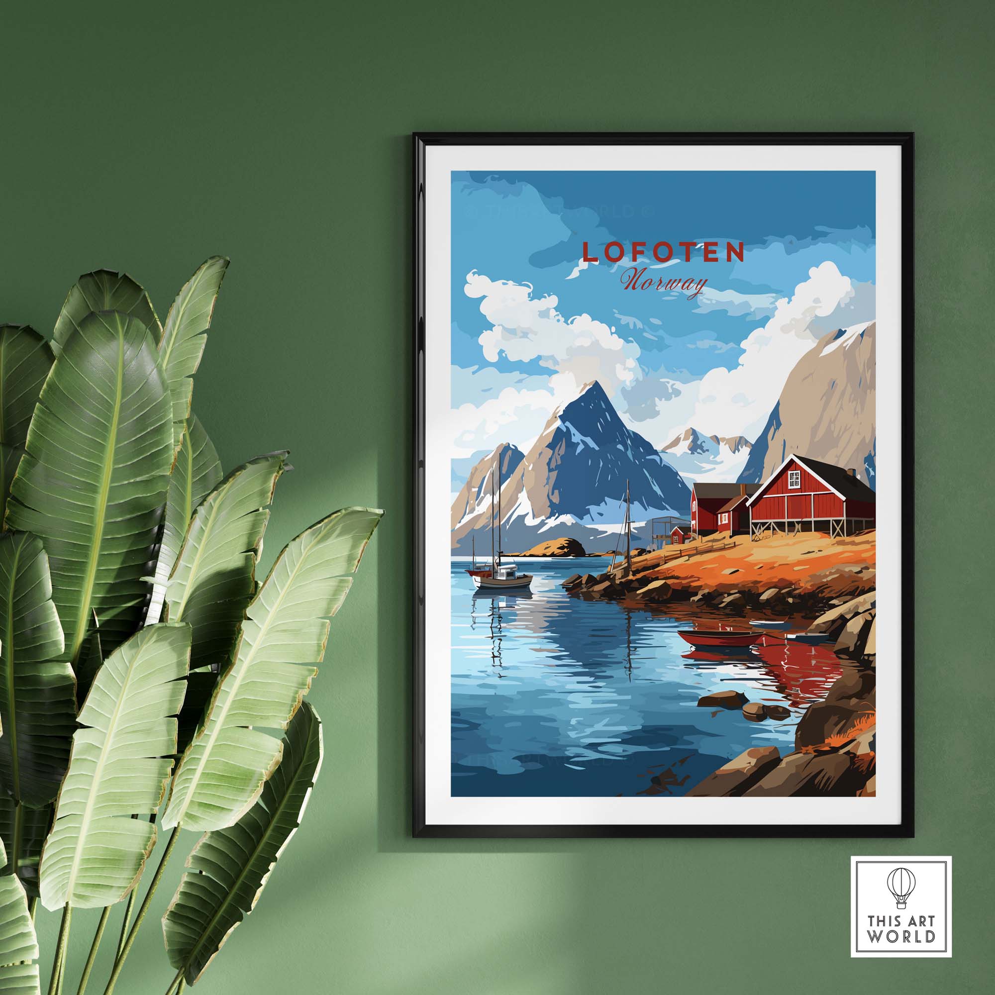 Lofoten Islands Poster