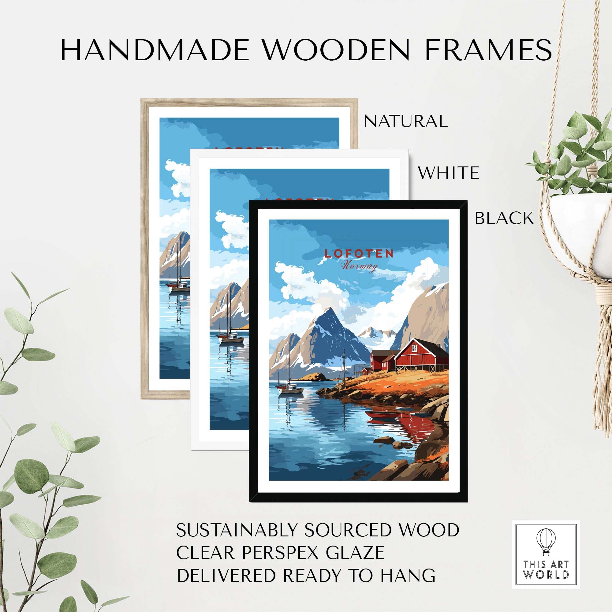 Lofoten Islands Poster