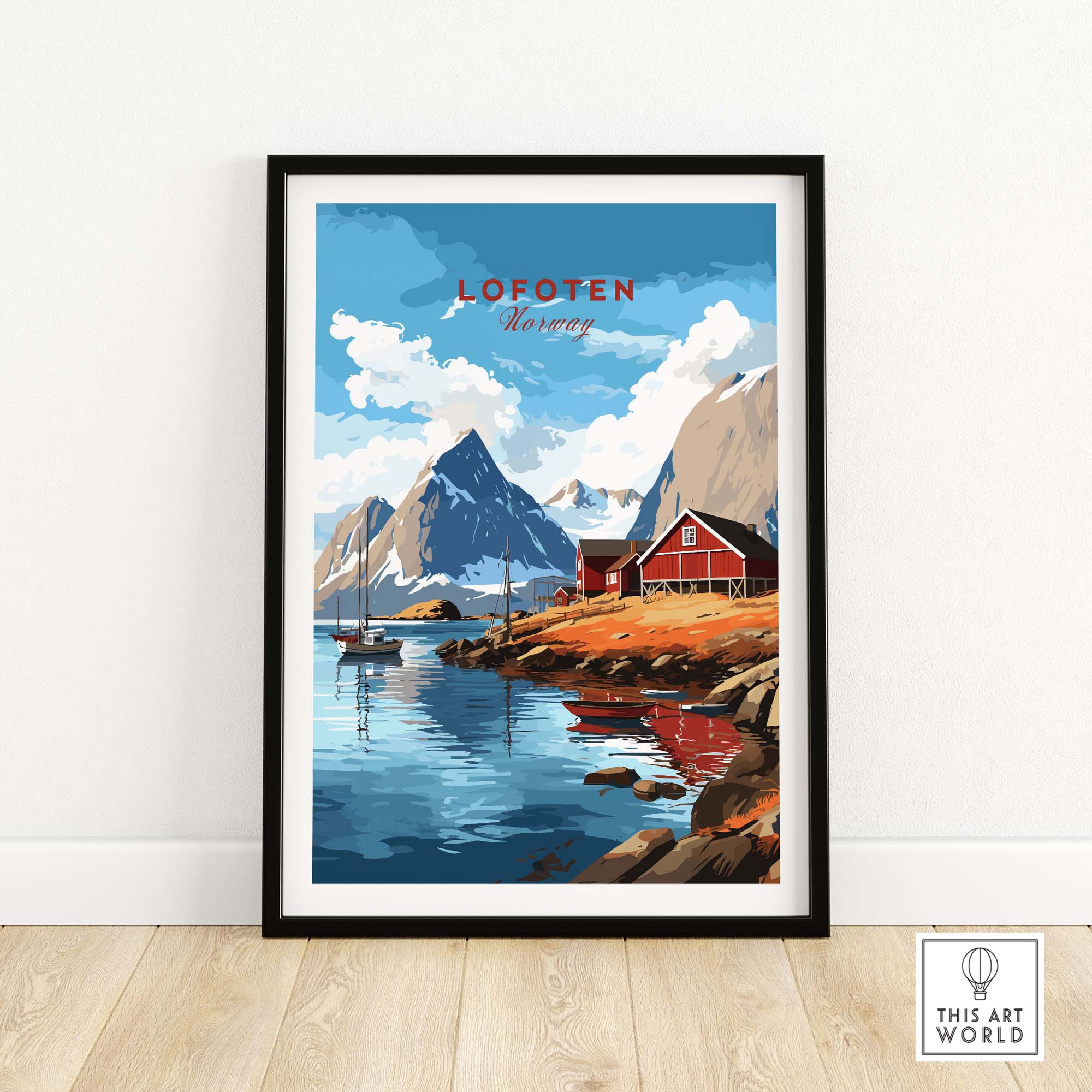 Lofoten Islands Poster