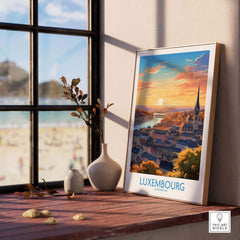 Luxembourg Poster