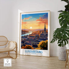 Luxembourg Poster