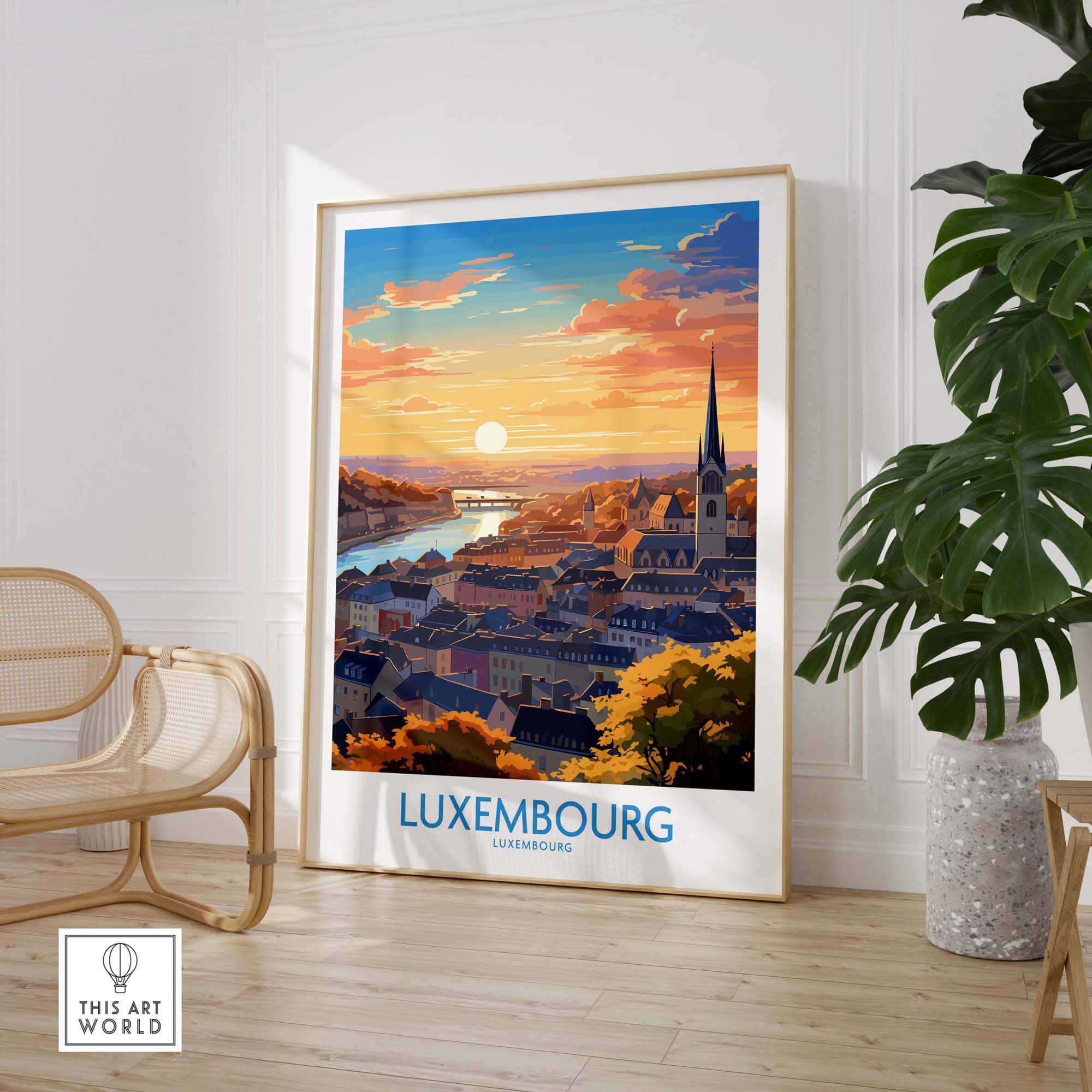 Luxembourg Poster