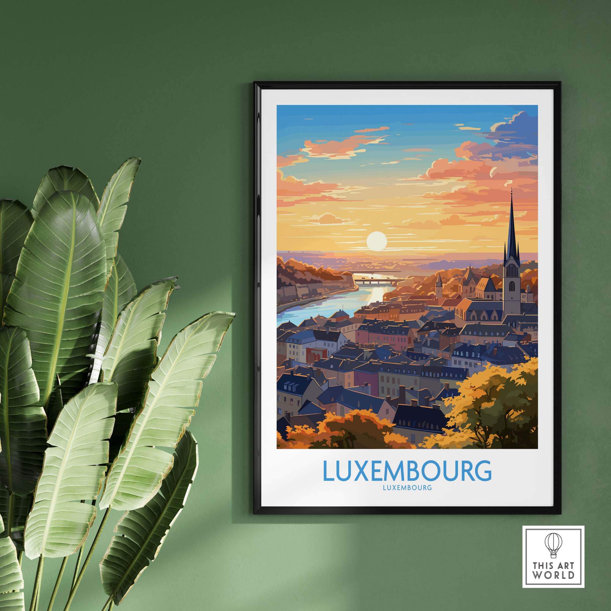Luxembourg Poster