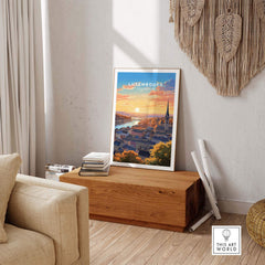 Luxembourg Print