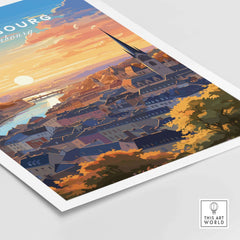 Luxembourg Print