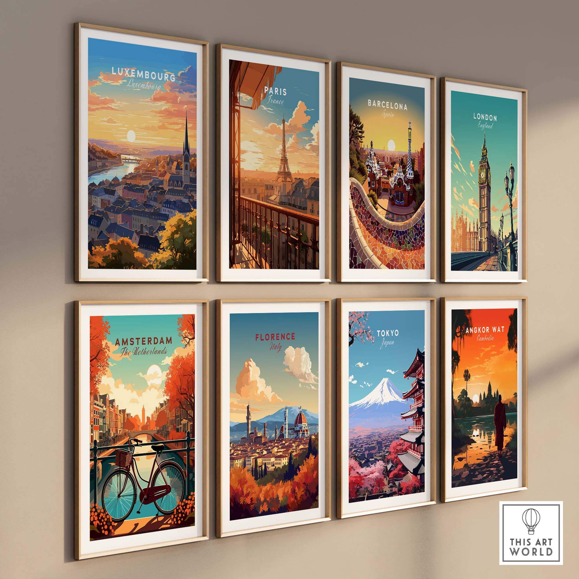 Luxembourg Print