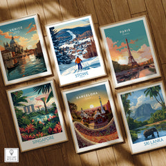 Stowe Vermont Ski Village Art - Mountain View Poster Print featuring Stowe and other global destinations.