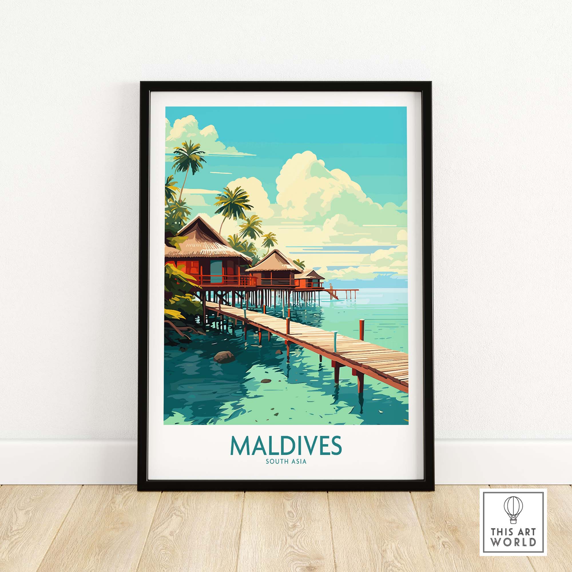 Maldives Wall Art