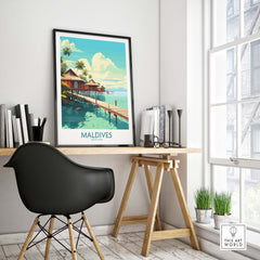 Maldives Wall Art