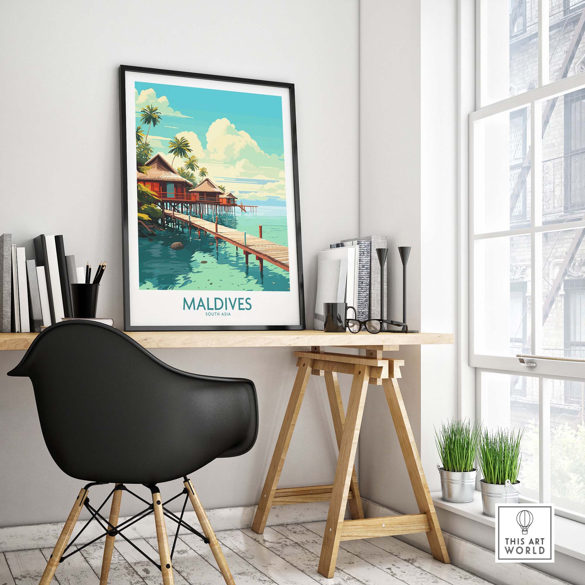 Maldives Wall Art