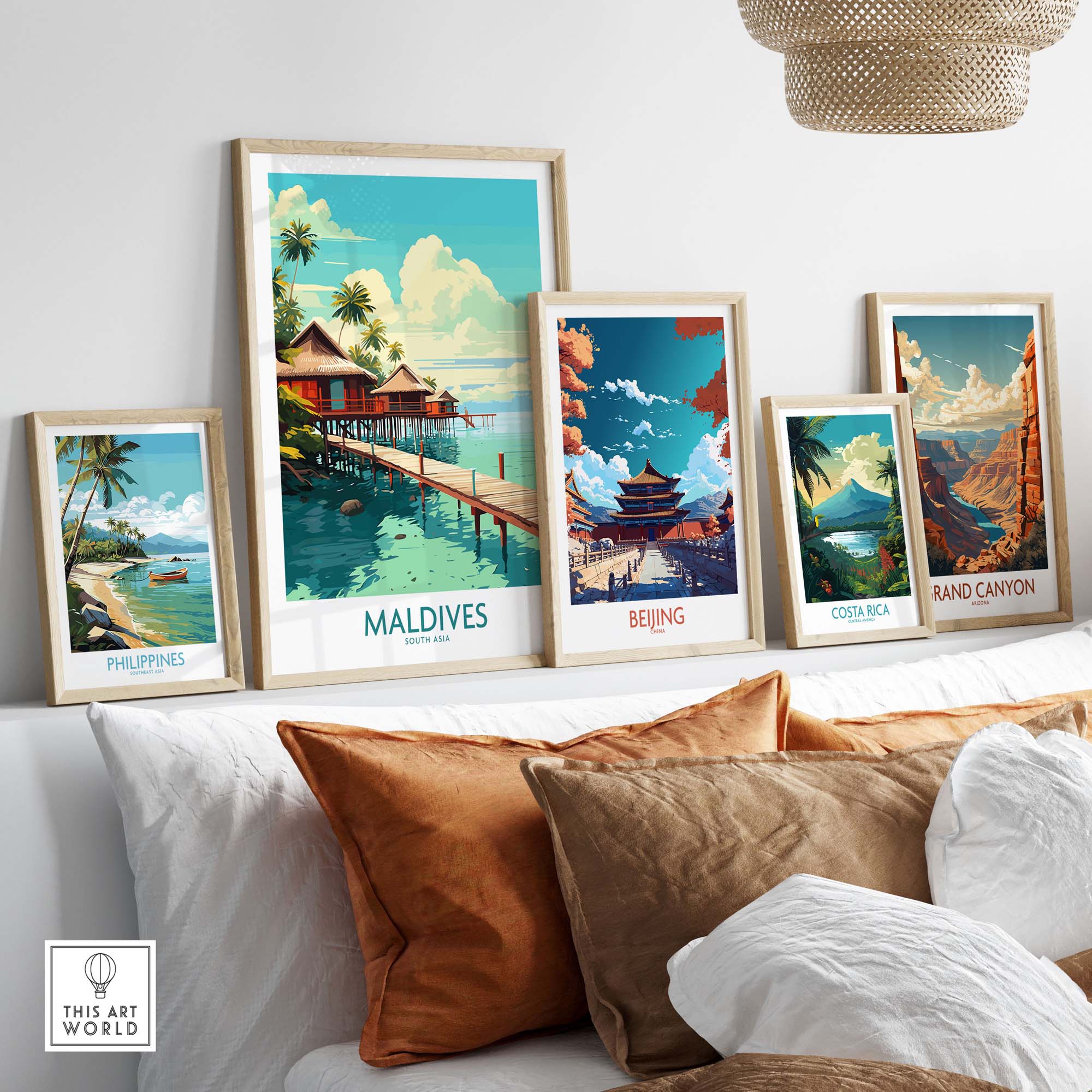Maldives Wall Art