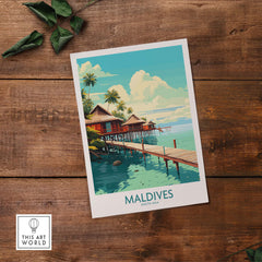 Maldives Wall Art