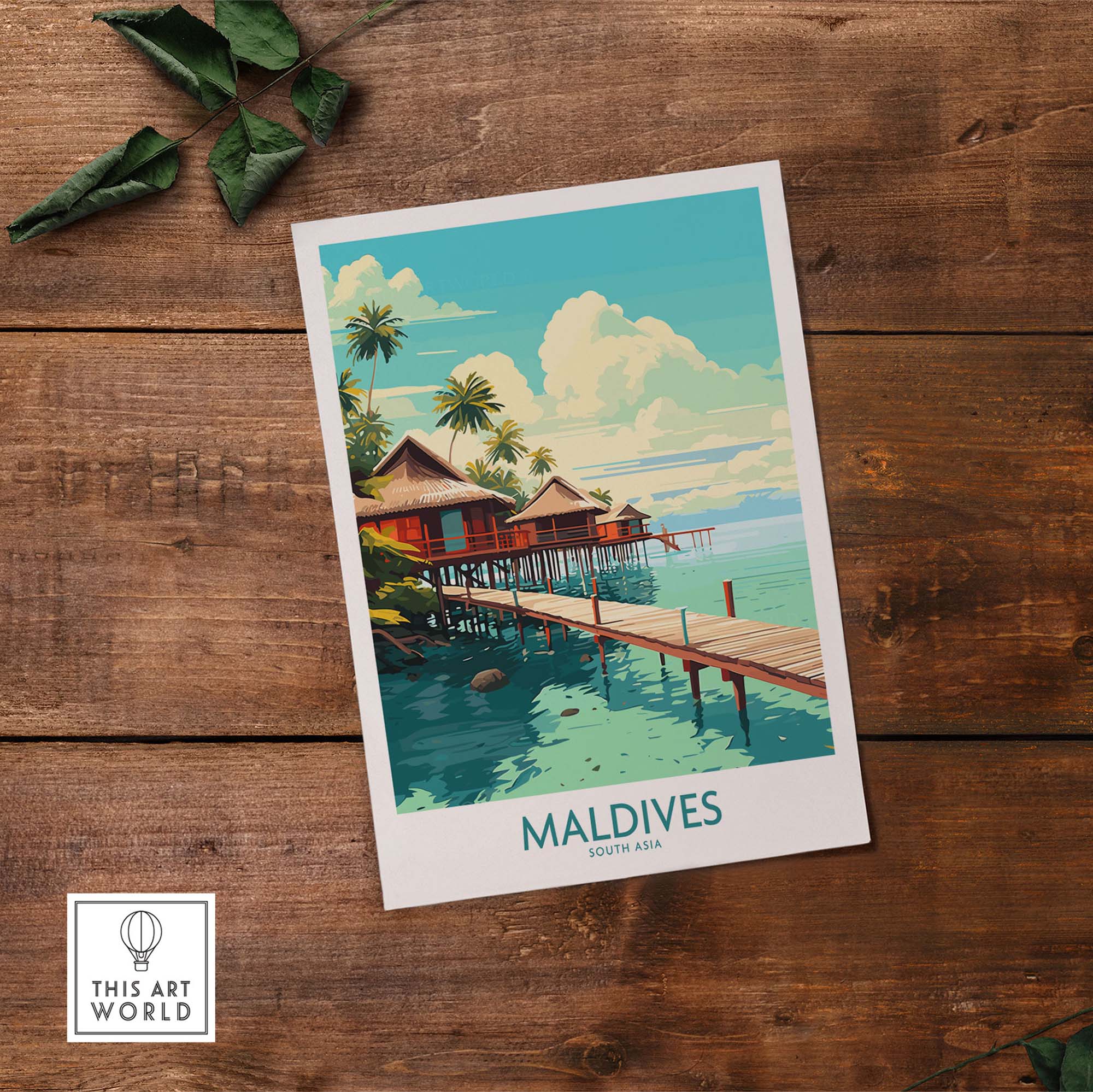 Maldives Wall Art