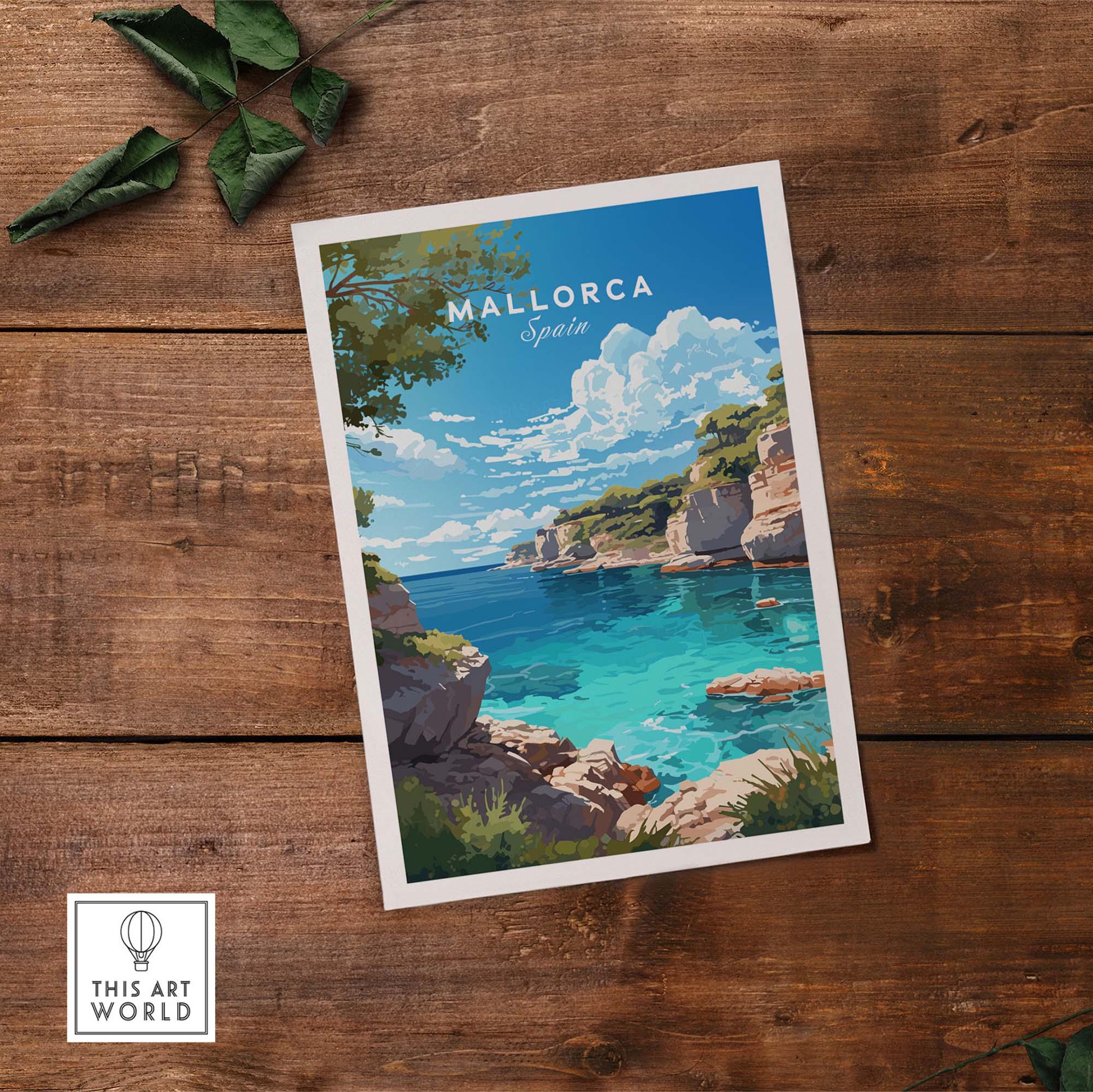 Mayorca Print Mallorca Print exclusive at This Art World