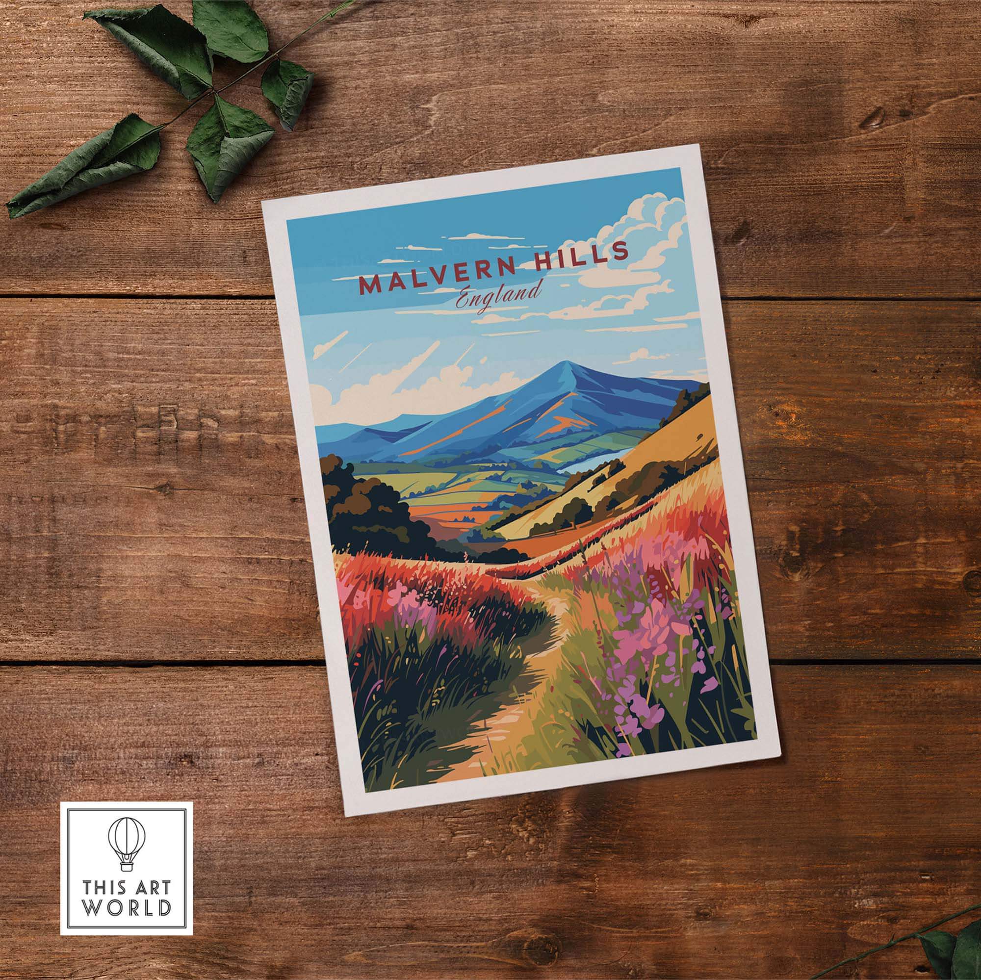 Malvern Hills Print