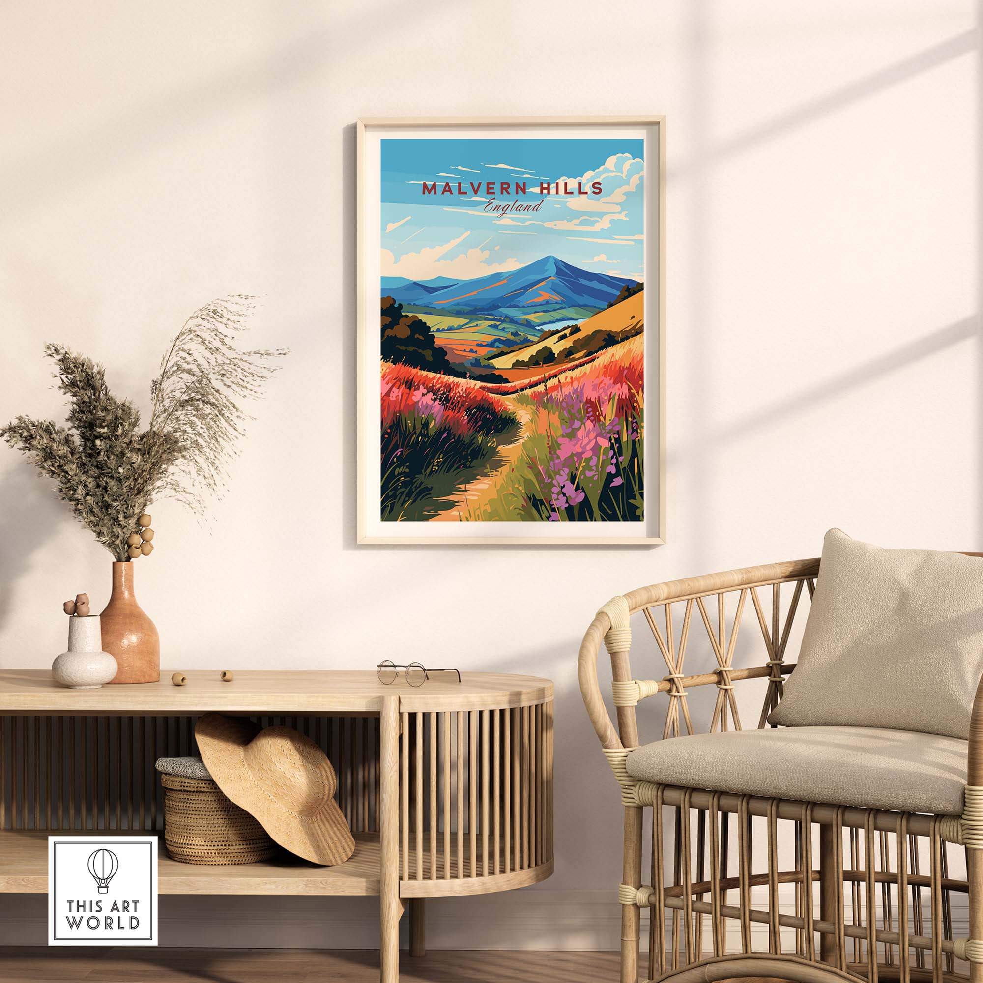 Malvern Hills Print