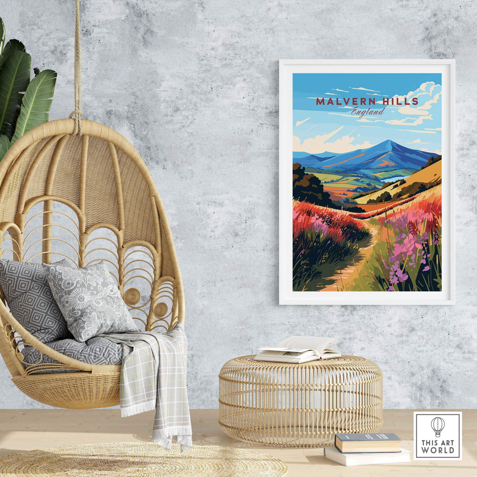 Malvern Hills Print