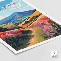 Malvern Hills Print