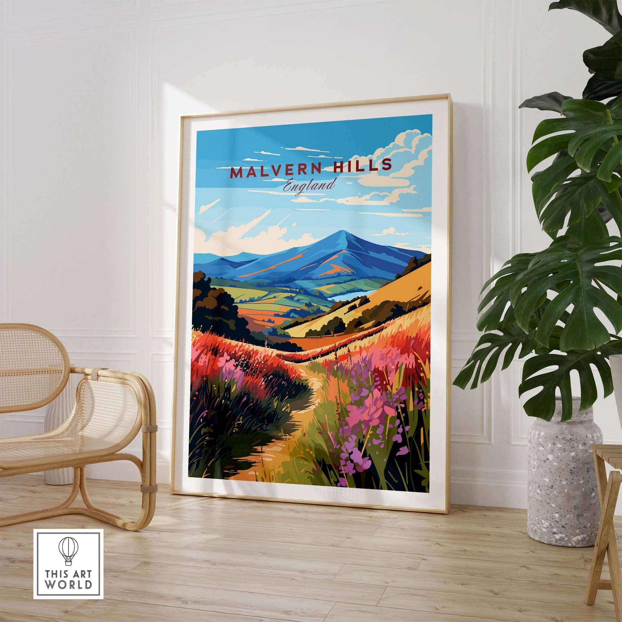 Malvern Hills Print