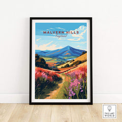 Malvern Hills Print
