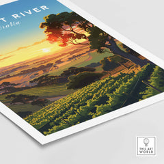 Margaret River Poster