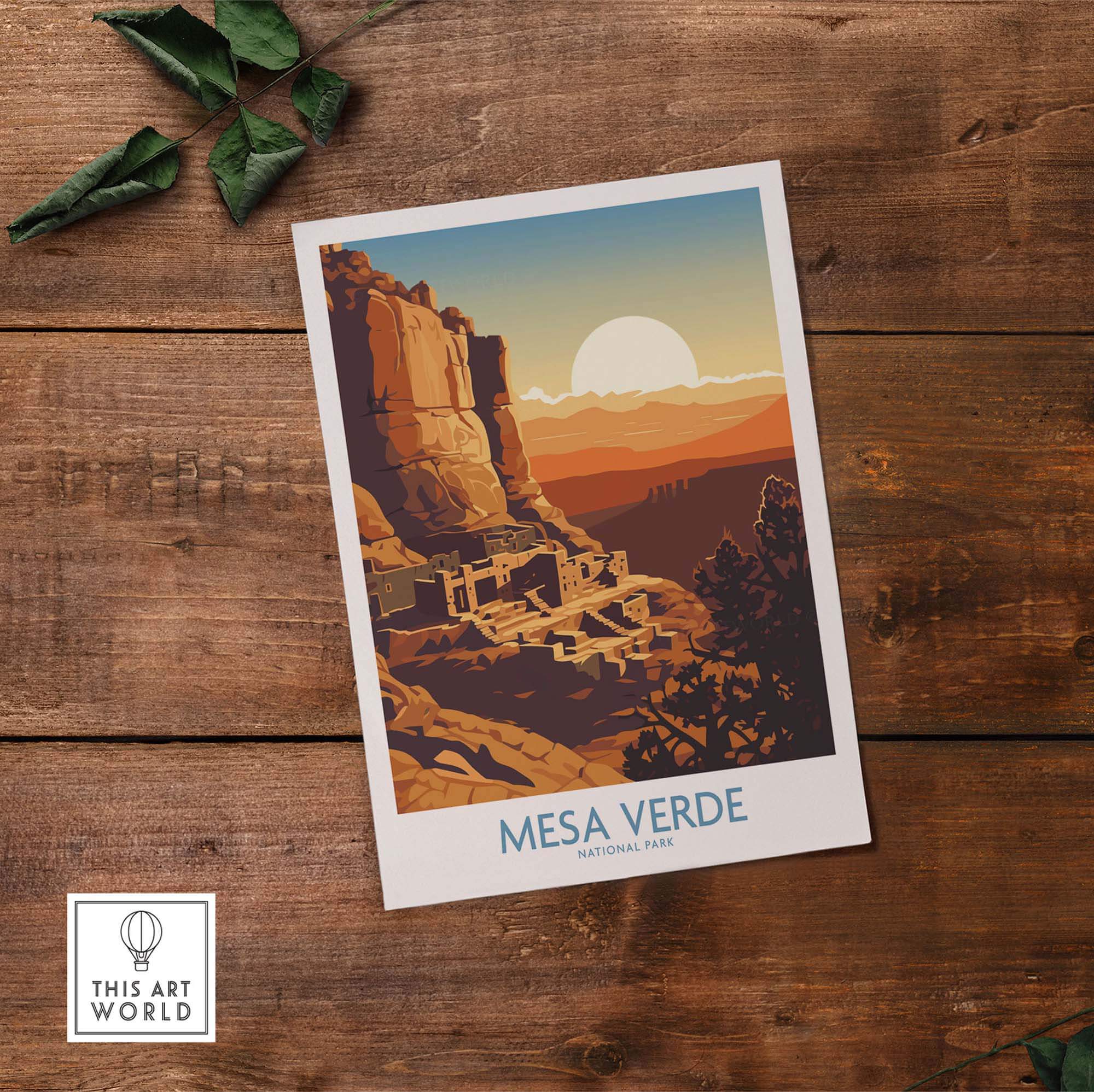 Mesa Verde National Park Poster