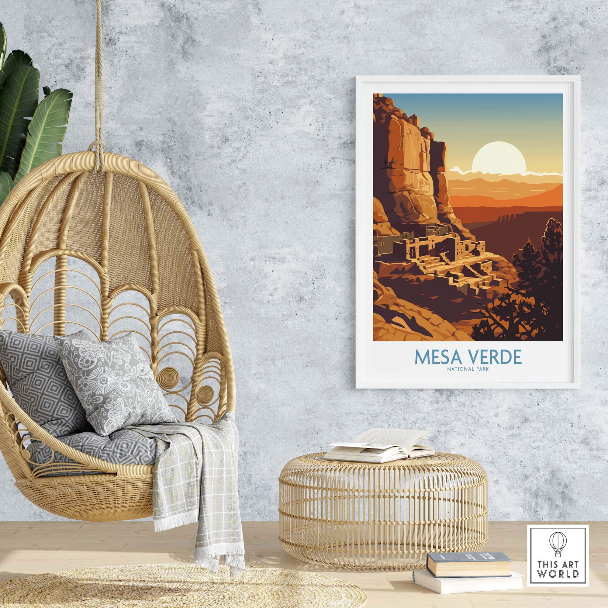 Mesa Verde National Park Poster