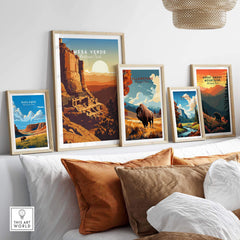 Mesa Verde Poster National Park