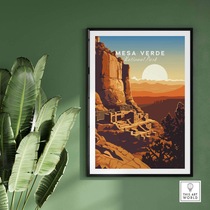 Mesa Verde Poster National Park