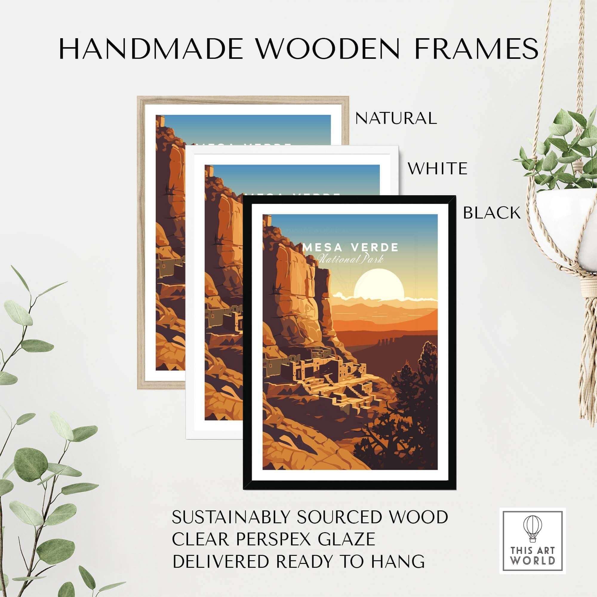 Mesa Verde Poster National Park