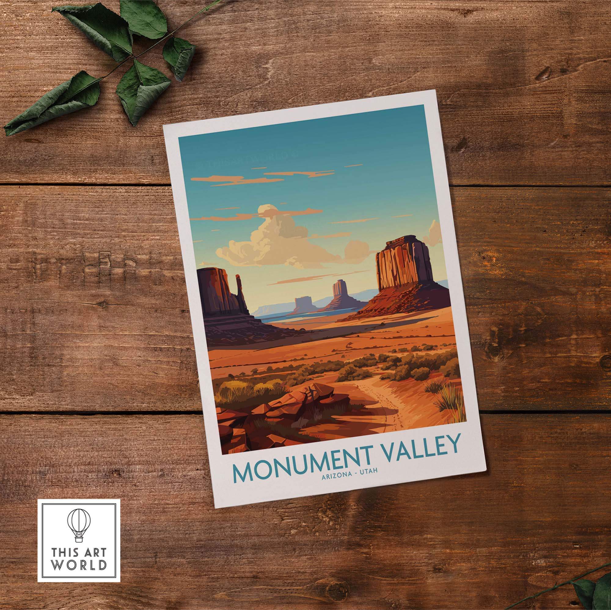 Monument Valley Poster