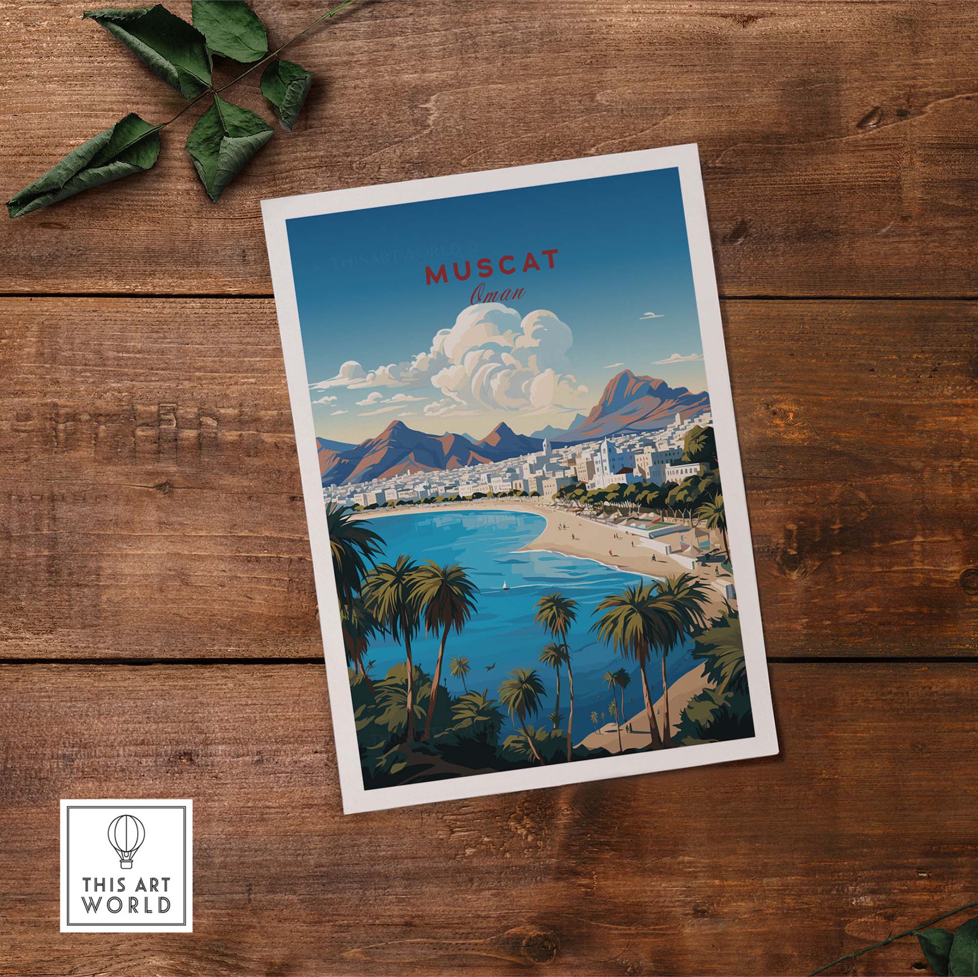 muscatページ Stunning Muscat Poster Oman - Wall Art