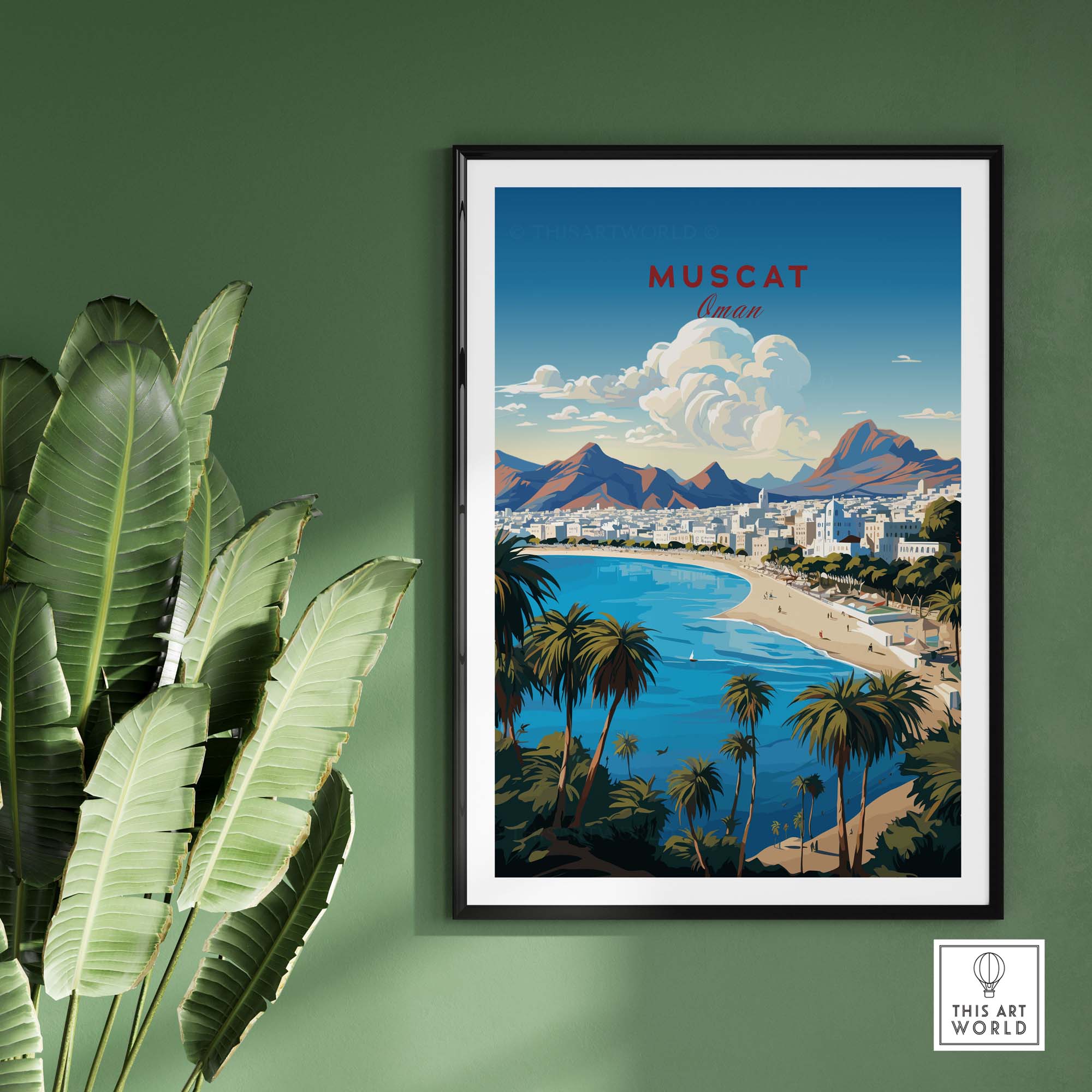 Muscat Poster Oman