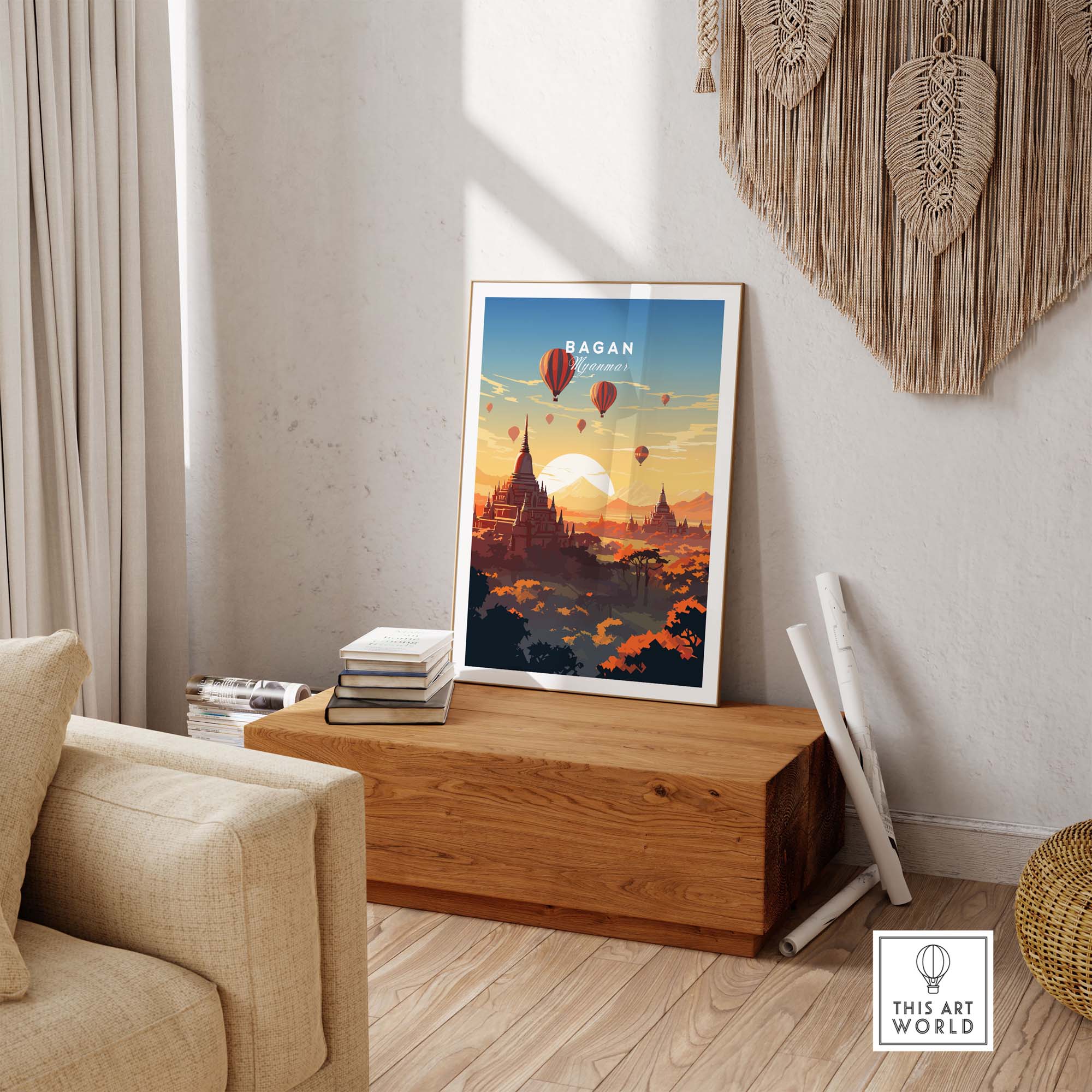 Myanmar Poster Bagan