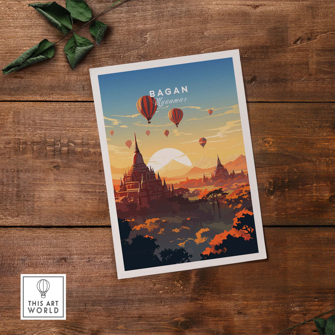 Myanmar Poster Bagan