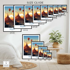 Myanmar Wall Art Print